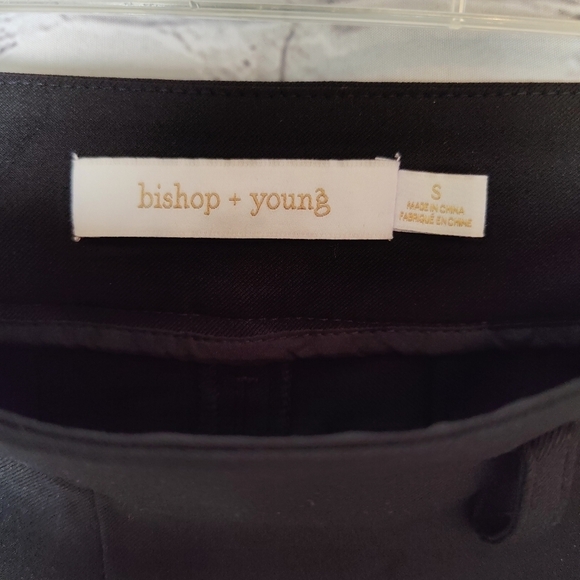 Bishop & Young Bohemian Rhapsody Nolan Black Wide Leg Pants New Size Small - Picture 10 of 10